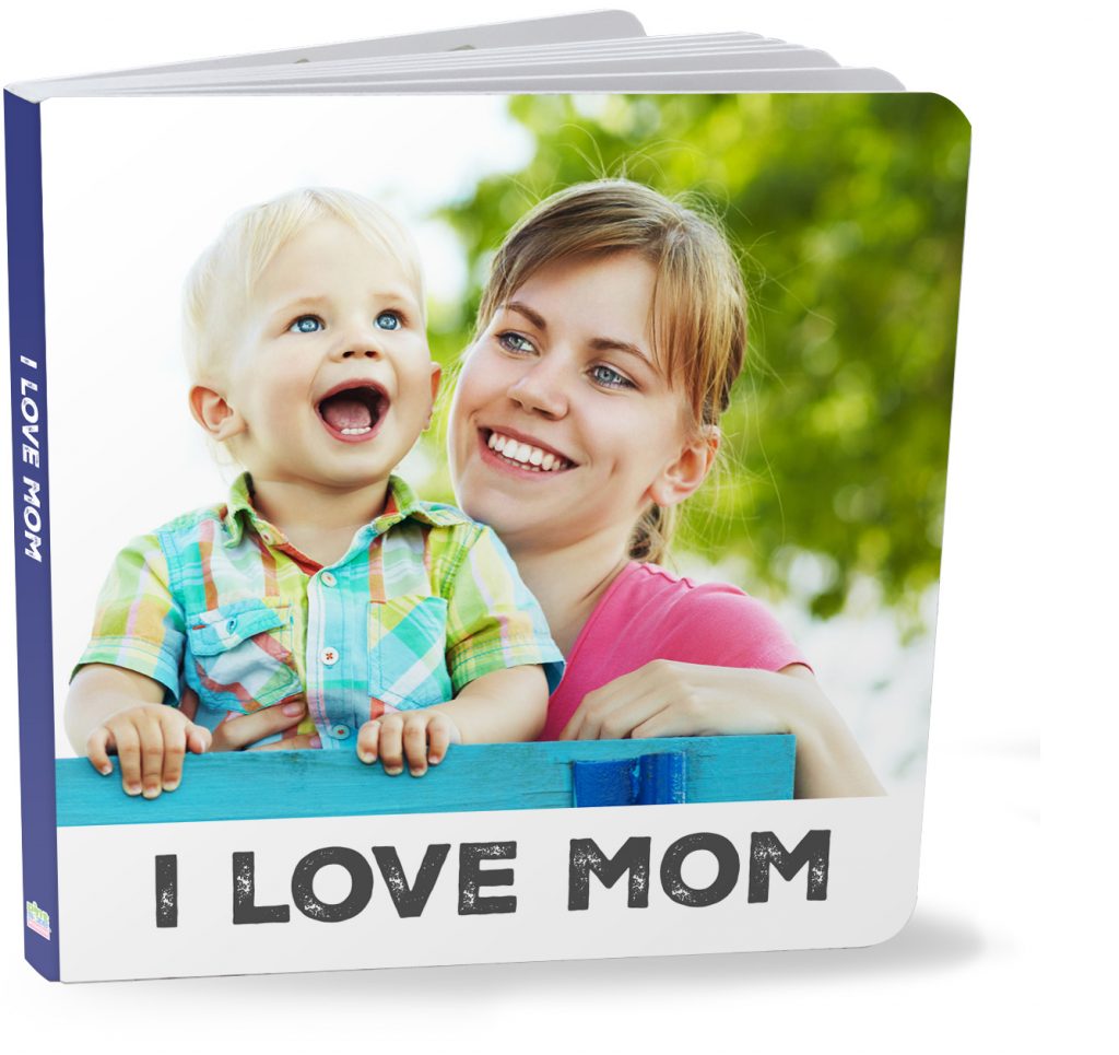 I Love My Mom Board Book Pint Size Productions 3209