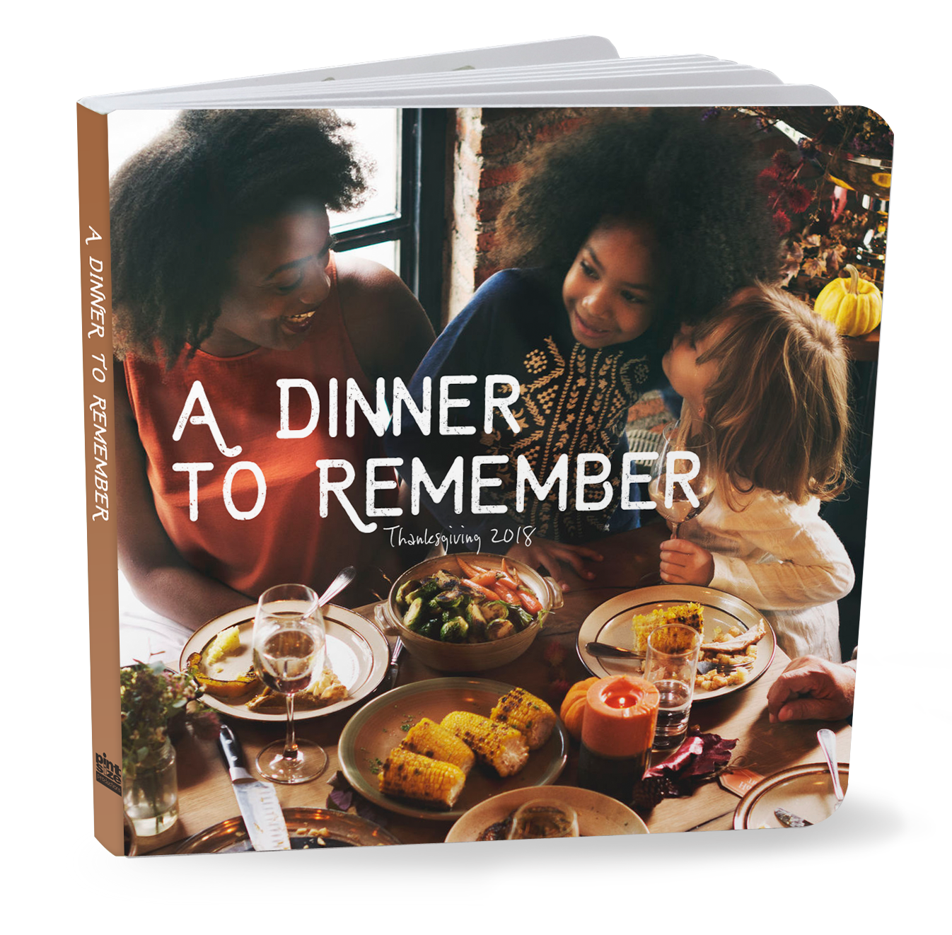 A Thanksgiving Dinner to Remember Board Book - Pint Size Productions