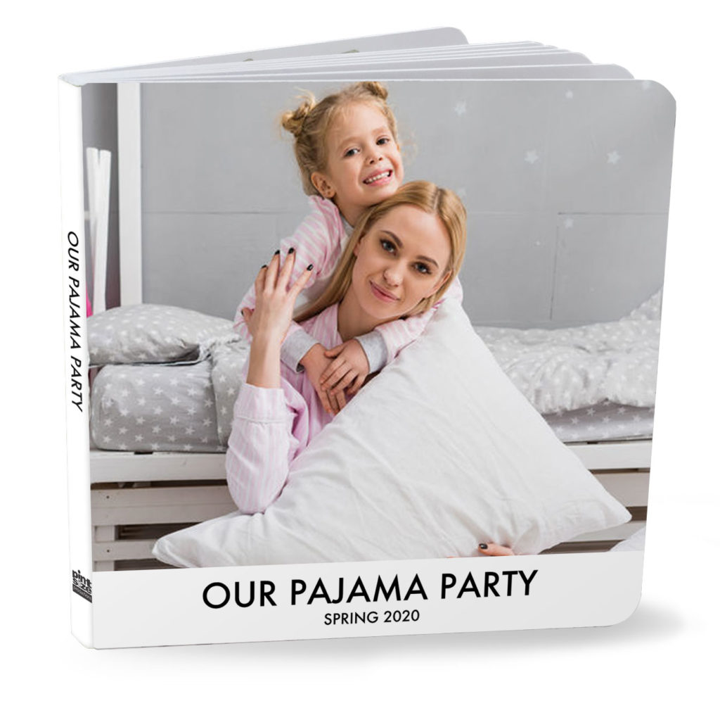 Create A Pajama Party Board Book Pint Size Productions 6826