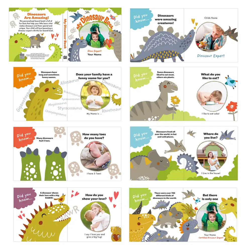 Dinosaur Board Book for Babies